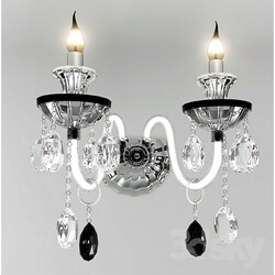 Wall light - Crystal sconce Odeon Light 2432_2W Lopi 