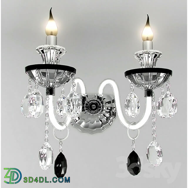 Wall light - Crystal sconce Odeon Light 2432_2W Lopi