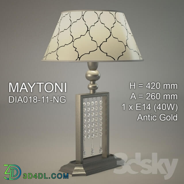 Table lamp - Maytoni DIA018-11-NG