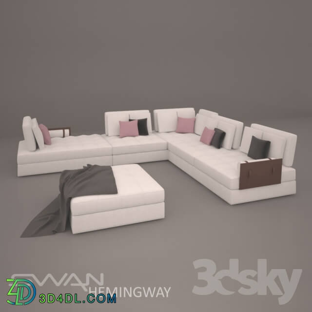 Sofa - Modular sofa SWAN Hemingway