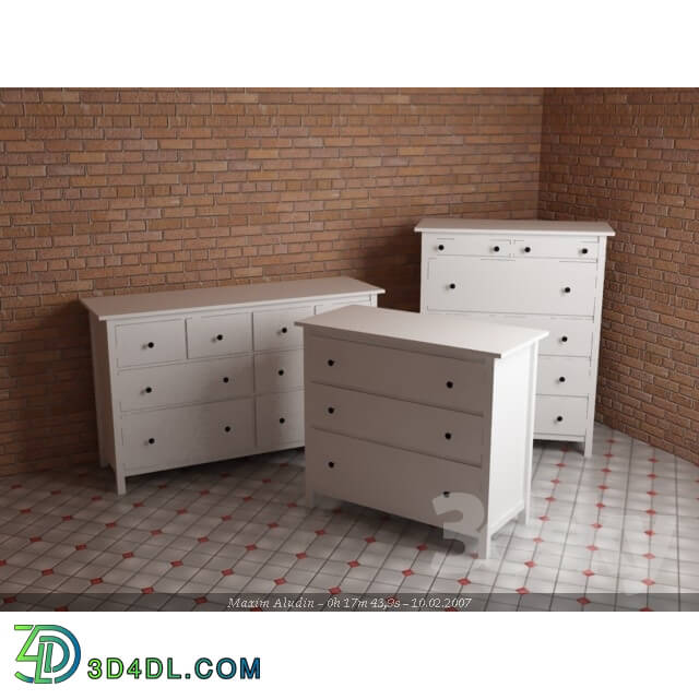 Sideboard _ Chest of drawer - Hemnes Chest Of Drawers _Ikea_