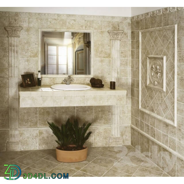 Wall covering - Ceramic tiles for the bathroom