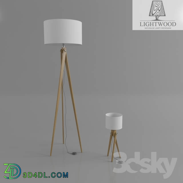 Floor lamp - LIGHTWOOD - floor lamp