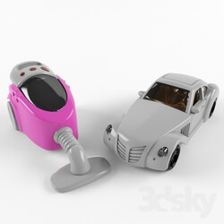 Toy - vacuum cleaner _ car toy 