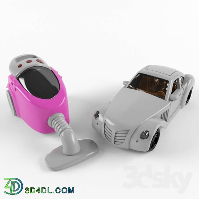 Toy - vacuum cleaner _ car toy