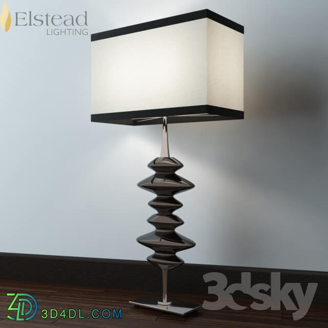 Table lamp - Elstead Alexander Black Table Lamp