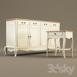 Sideboard _ Chest of drawer - Chest of drawers and bedside table 