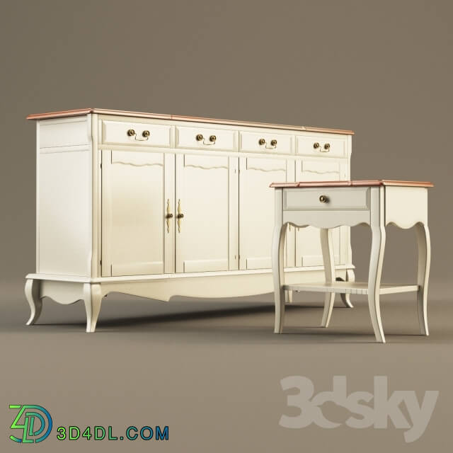 Sideboard _ Chest of drawer - Chest of drawers and bedside table