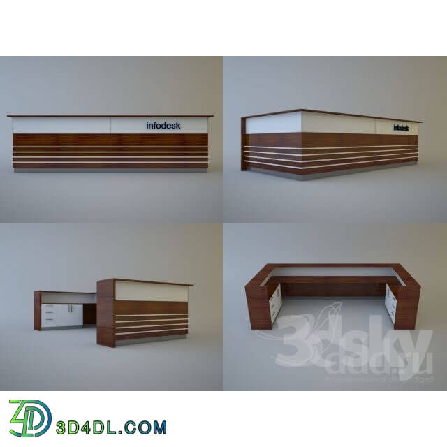 Office furniture - infodesk