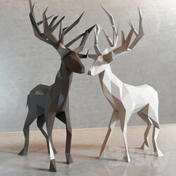 Sculpture - Deer_decor 