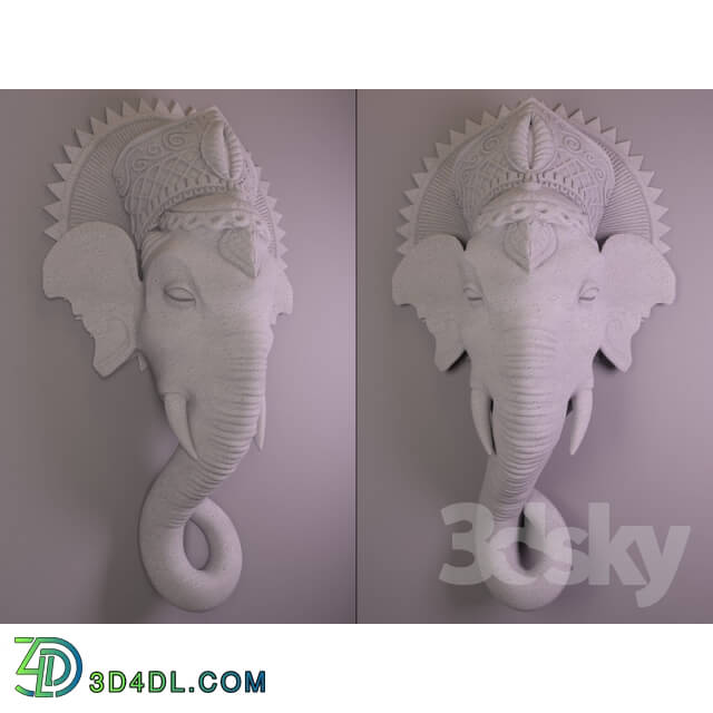 Sculpture - elephant