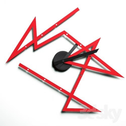 Other decorative objects - Horloge Time Maze by Daniel Libeskind Alessi 