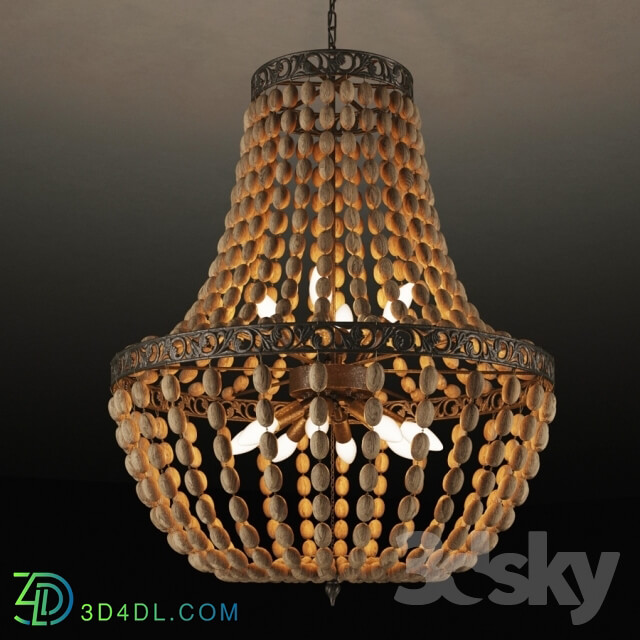 Ceiling light - GRAMERCY HOME - Chandelier CH007-12-AKD