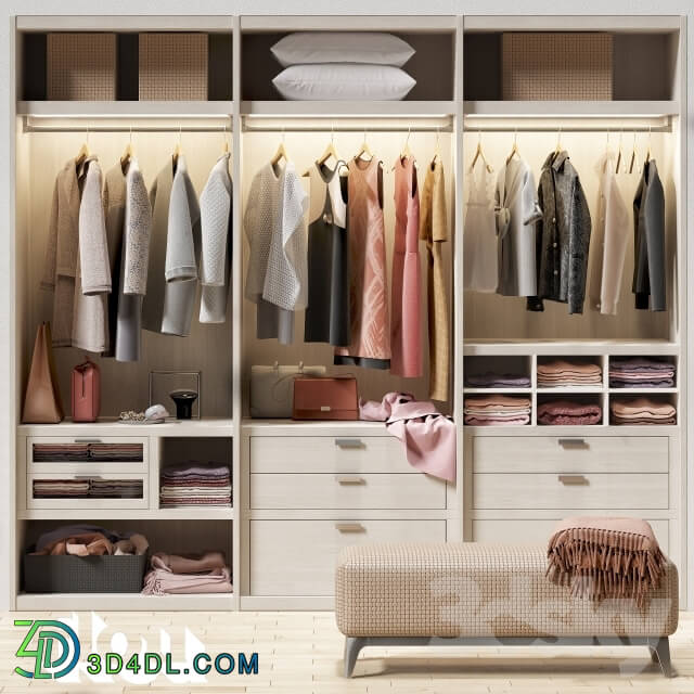 Clothes and shoes - Wardrobe Flou