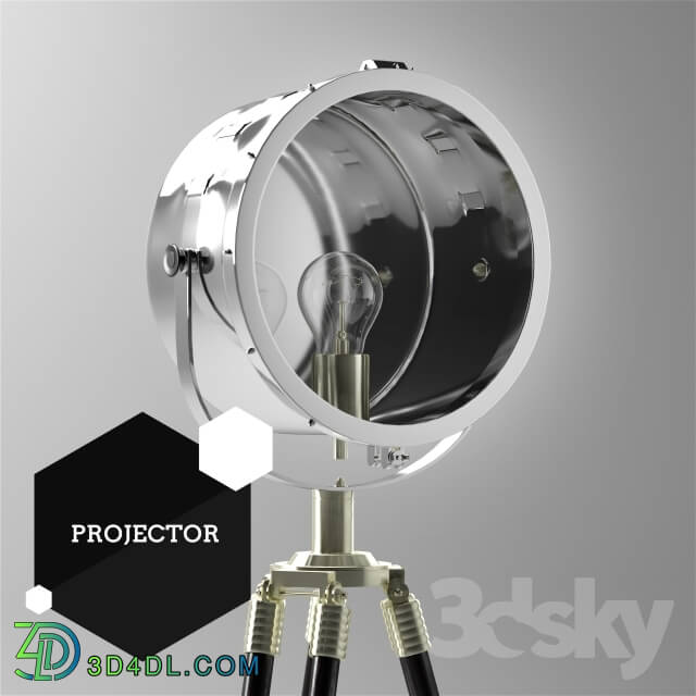 Floor lamp - Projector