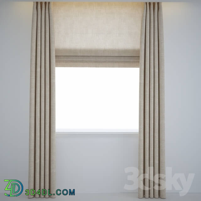 Curtain - Roman blind