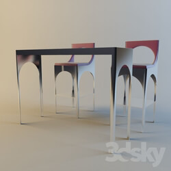 Table _ Chair - Bar stool and stand VISIONNAIRE 