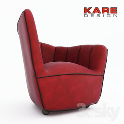 Arm chair - Armchair _Pipe_ Kare design 