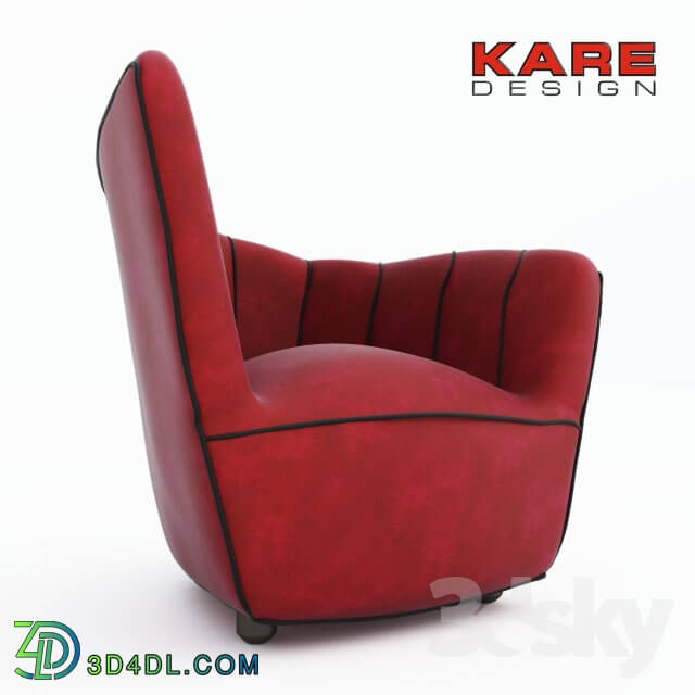 Arm chair - Armchair _Pipe_ Kare design