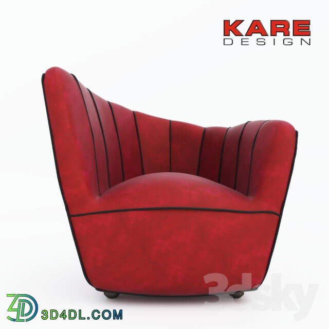 Arm chair - Armchair _Pipe_ Kare design