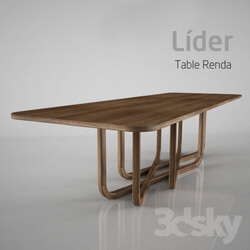Table - Table Renda Lider 