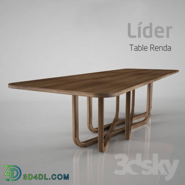 Table - Table Renda Lider