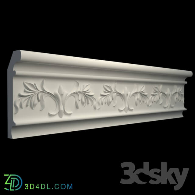 Decorative plaster - Baguette