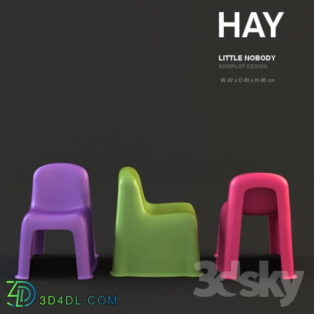 Chair - HAY Little Nobody chair - Komplot Design