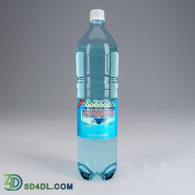 Food and drinks - Bottle of mineral water