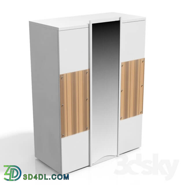 Wardrobe _ Display cabinets - TATOO cabinet with mirrored door