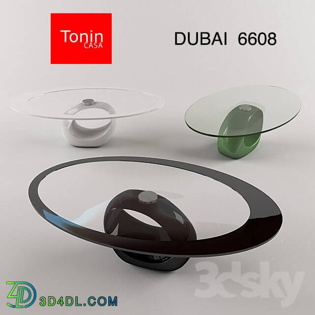 Table - Coffee table TONIN CASA Dubai T6608