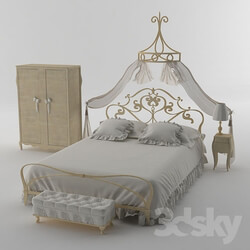 Bed - Bedroom set 