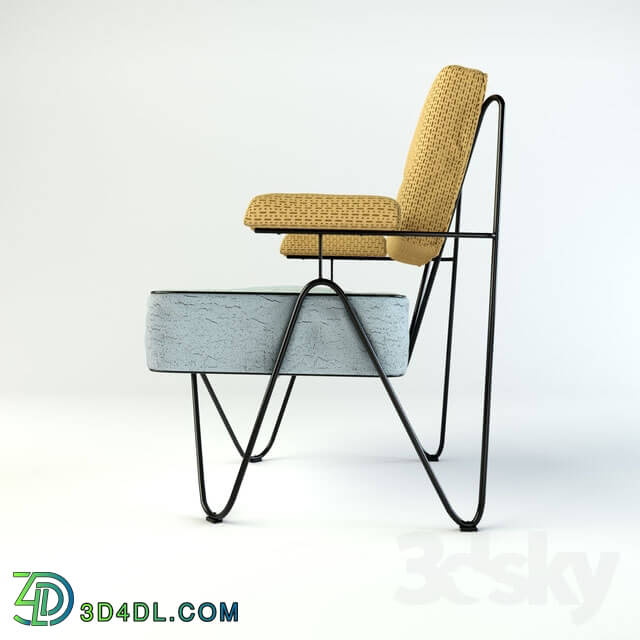 Arm chair - Malmo triangle armchair