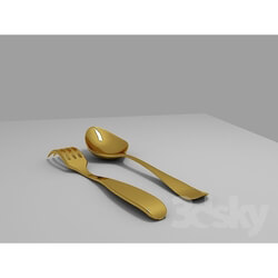 Tableware - Fork and Spoon 