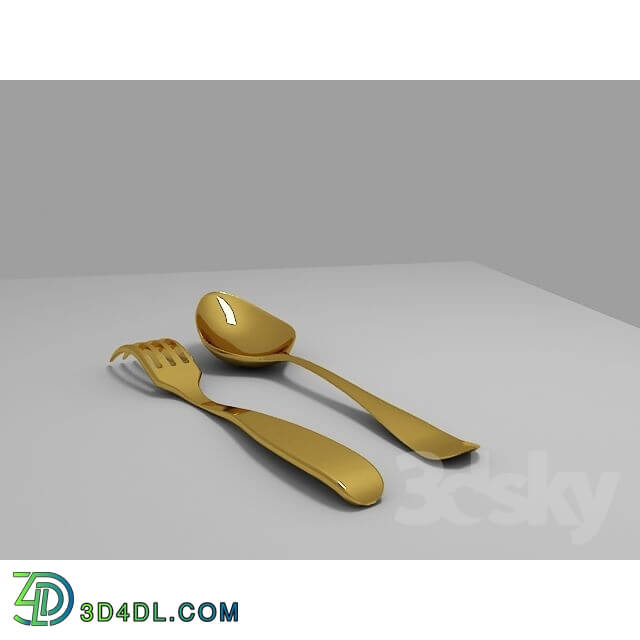 Tableware - Fork and Spoon