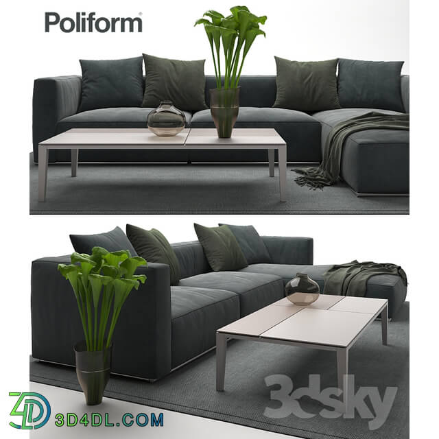 Sofa - S0FA POLIFORM SHANGAI