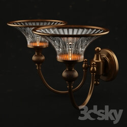 Wall light - wall brass lamp 