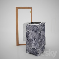 Bathroom accessories - Kastor wood stove for sauna doors TYLO DGB SPRUCE 70x190 