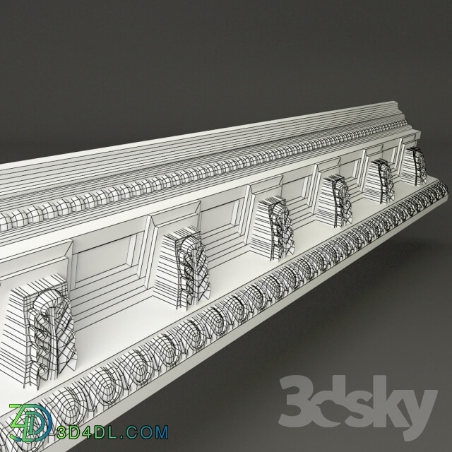 Decorative plaster - Sabur Decor Cornice 2015 KF37