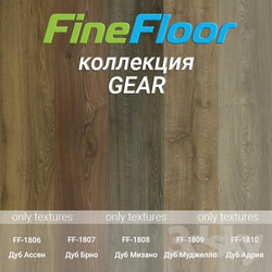 Floor coverings - _OM_ Fine Floor Quartz-Vinyl Gear Collection 