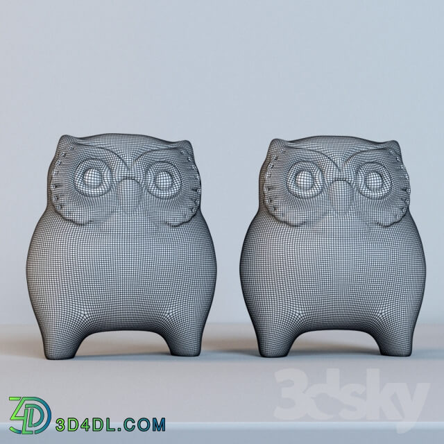 Other decorative objects - Owls from Lladro