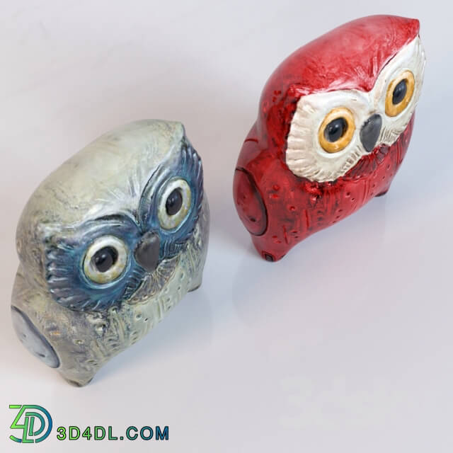 Other decorative objects - Owls from Lladro