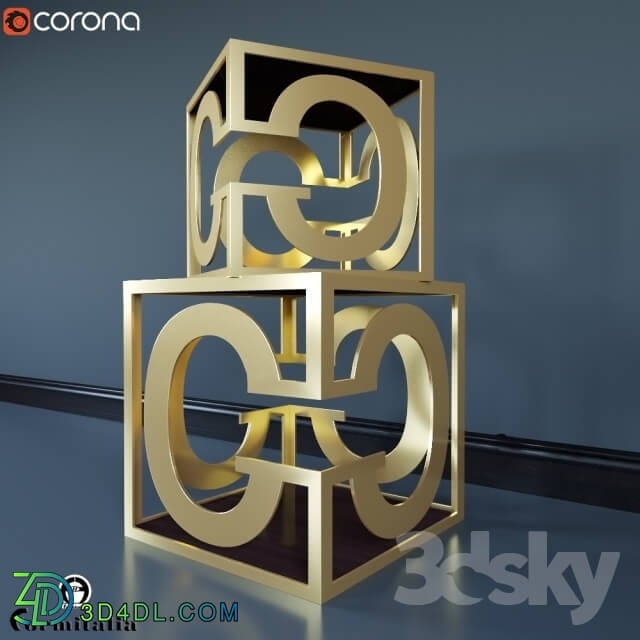 Other decorative objects - Stand FORMITALIA NICCO Cube BIG