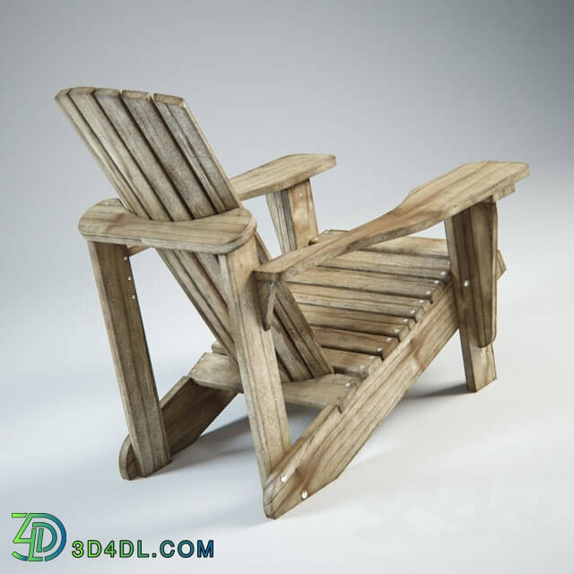 Arm chair - Adirondack Chair natural