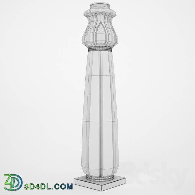 Decorative plaster - Column