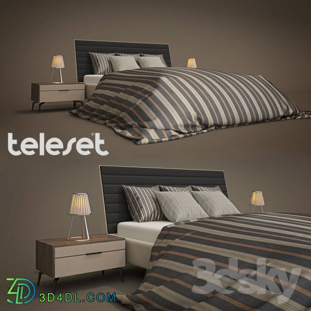 Bed - Bed Teleset Lezalt