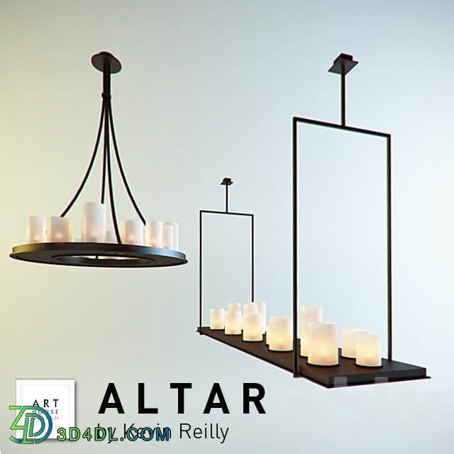 Ceiling light - Altar by Kevin Reilly