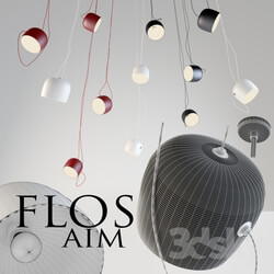 Ceiling light - Flos aim suspension lamp 