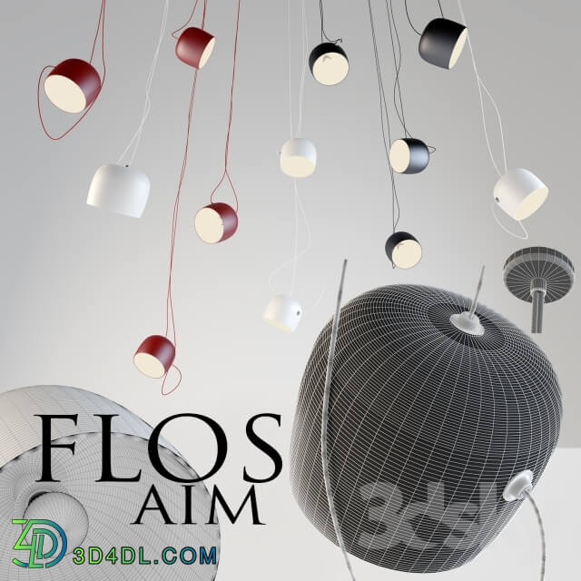 Ceiling light - Flos aim suspension lamp