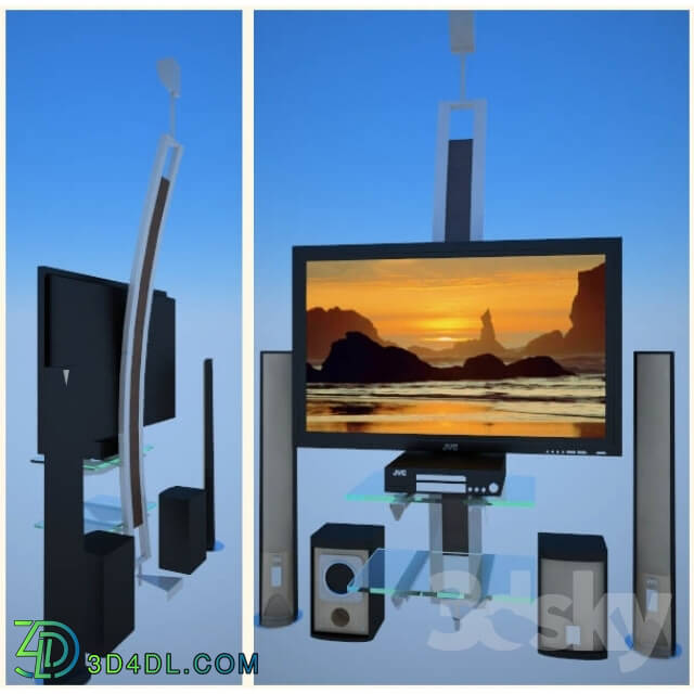 TV - Stand the plasma _ home theater